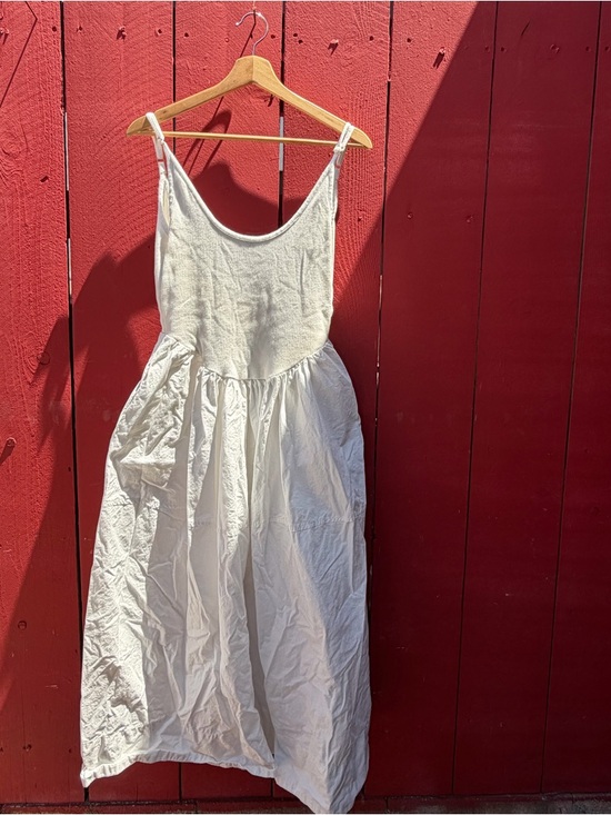 Free People Dresses & Skirts - Free People Dylan Midi Dress in white